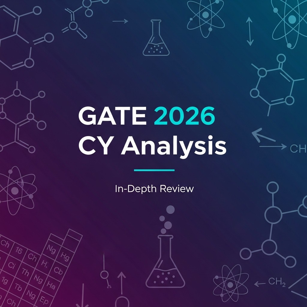 GATE 2026 Chemistry (CY) Paper Analysis: Difficulty, Weightage & Expected Cutoff