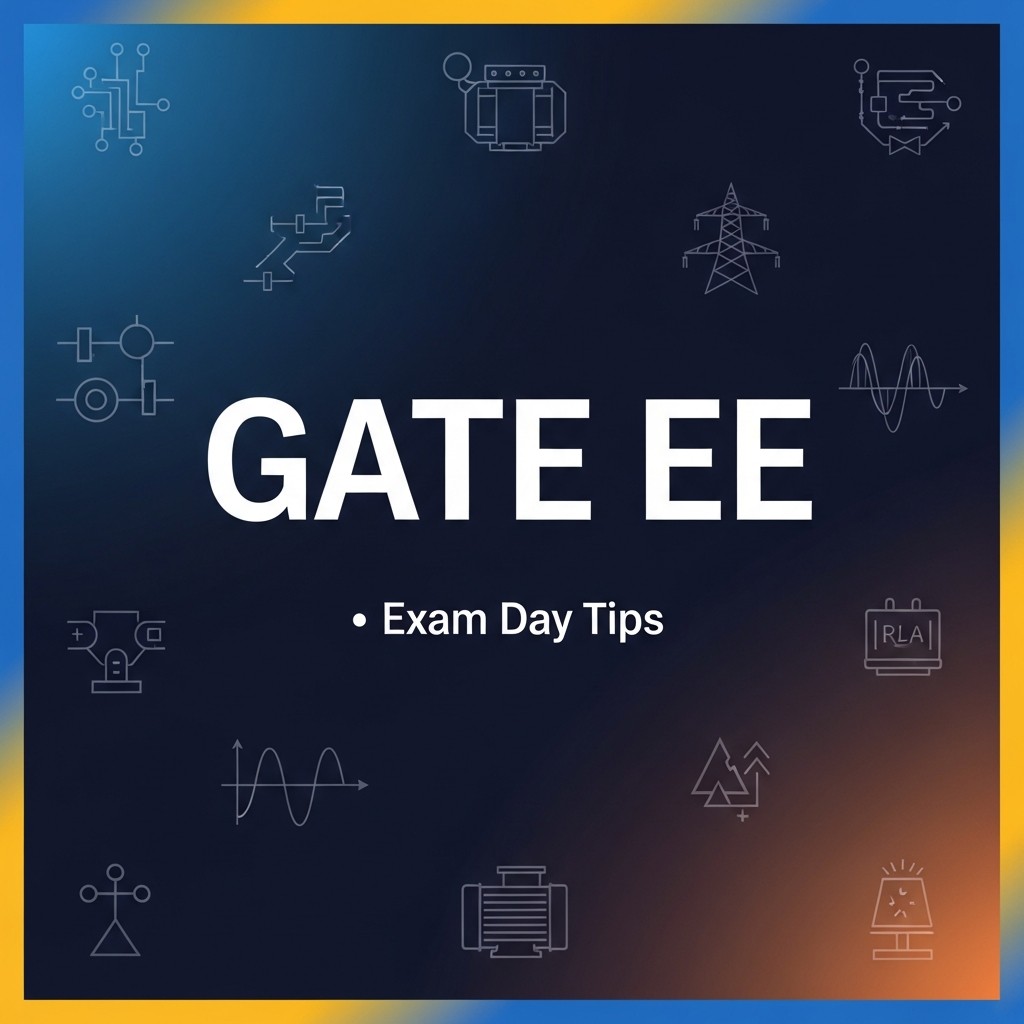 GATE 2026 EE Guide: Power Systems Weightage & Forenoon Strategy