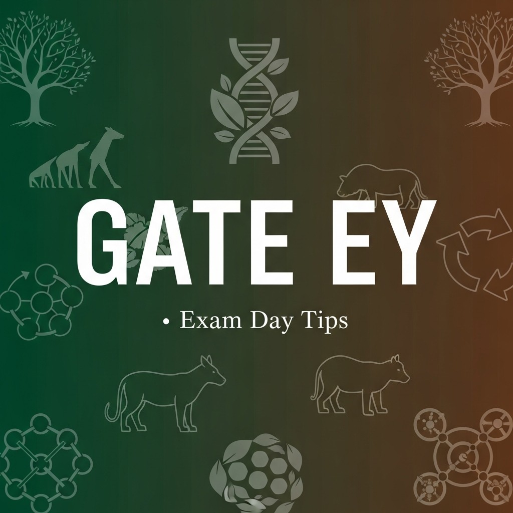 GATE 2026 Ecology and Evolution (EY) Guide: Strategy & Weightage