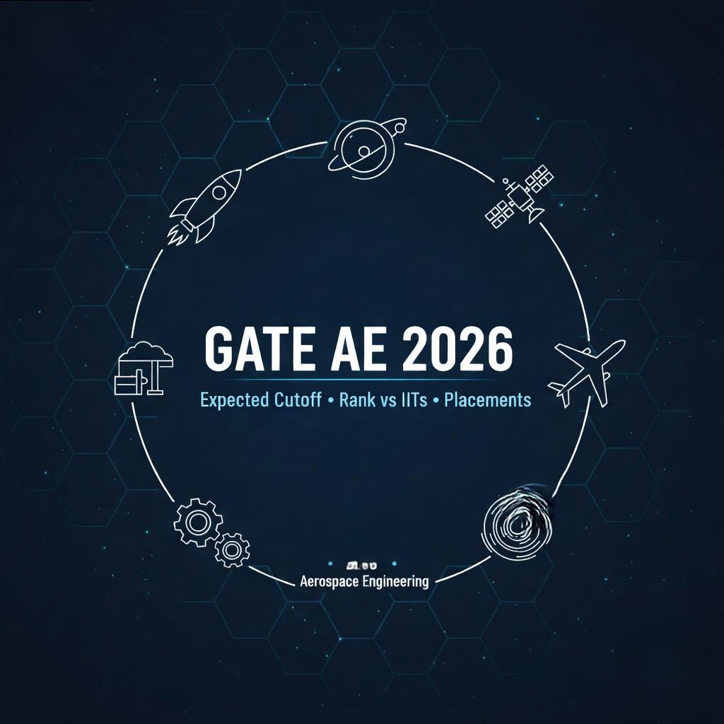 GATE Aerospace Engineering 2026: Expected Cutoff, Rank vs College, Top IITs & Placements