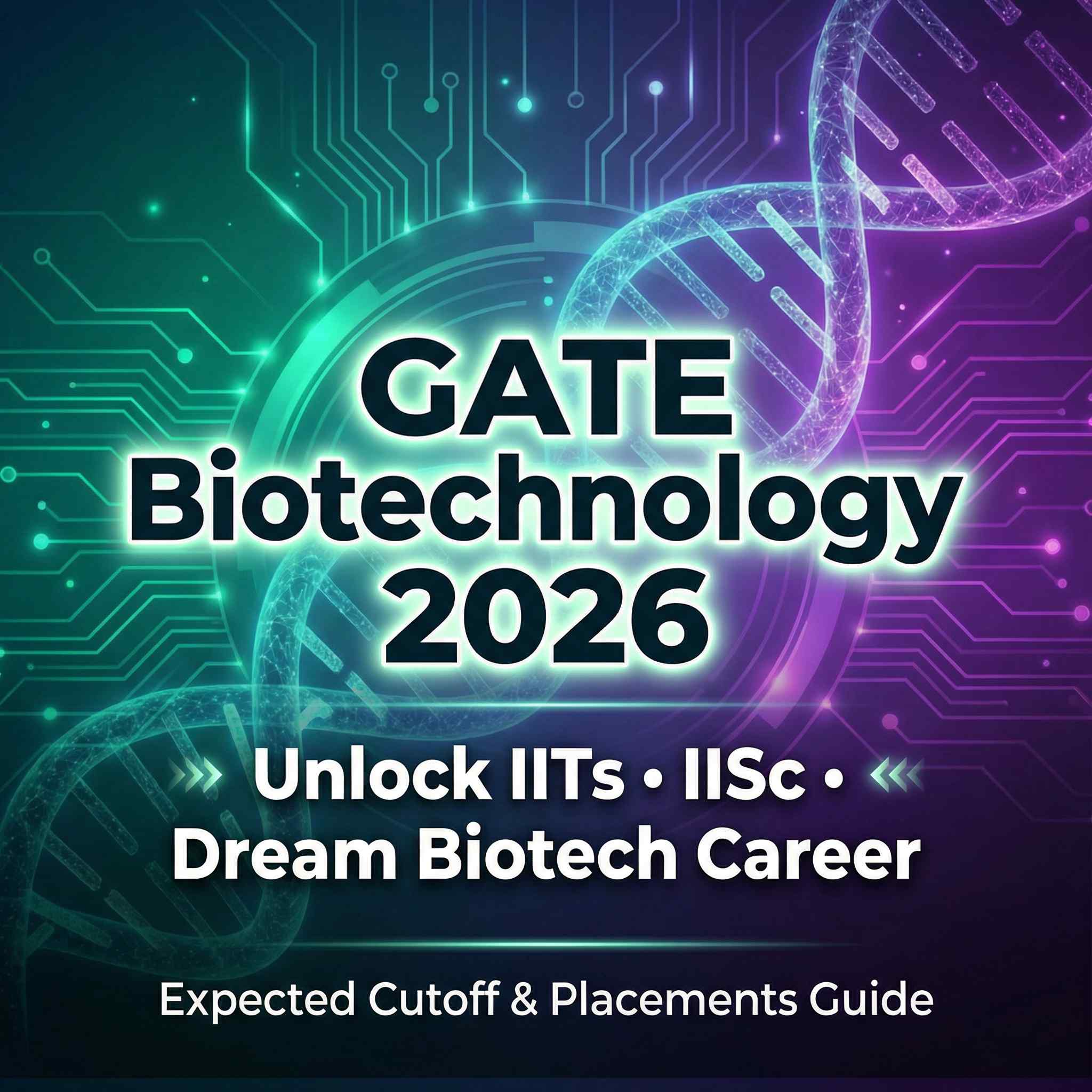 GATE Biotechnology 2026: Expected Cutoff, IIT/IISc Admission Scores, Ranks & Placements