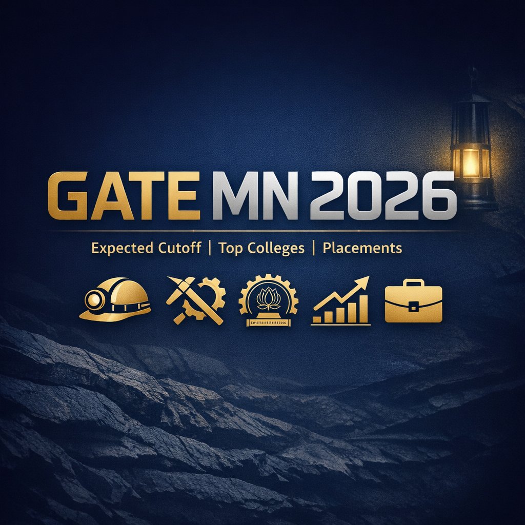 GATE Mining Engineering 2026: Expected Cutoff, Top Colleges, Rank vs Score & Placements