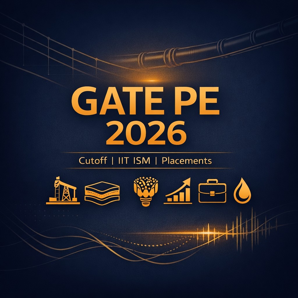 GATE Petroleum Engineering 2026: Cutoff, Top Colleges, Rank vs Score & Placements