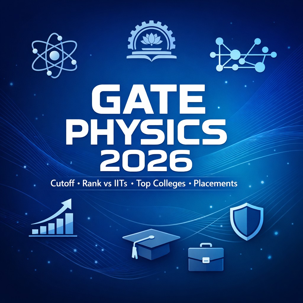GATE Physics 2026: Expected Cutoff, Rank vs College, Top IITs & Placements Guide