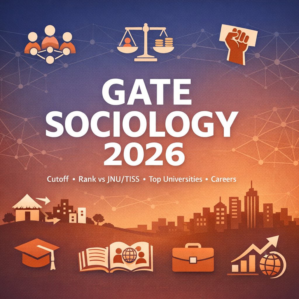 GATE Sociology 2026: Expected Cutoff, Rank vs College, Top Universities & Career Guide