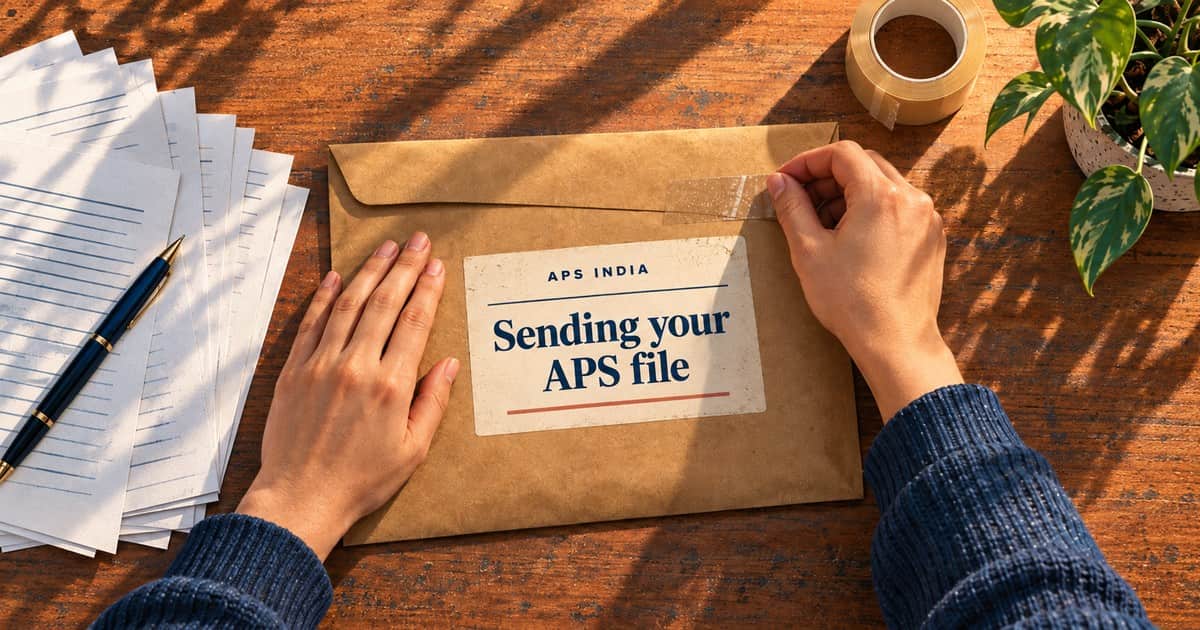 APS India Courier Address 2026 and How to Send Your Documents