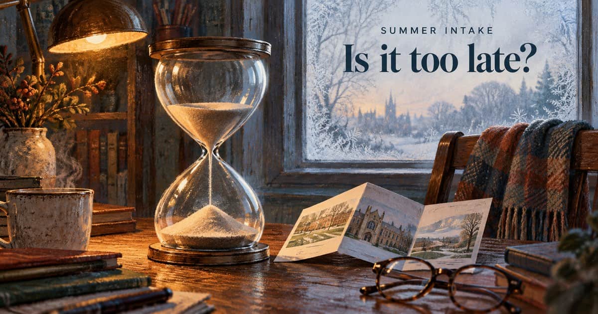 APS for the Summer 2027 Intake: Is It Too Late, and What to Do Now