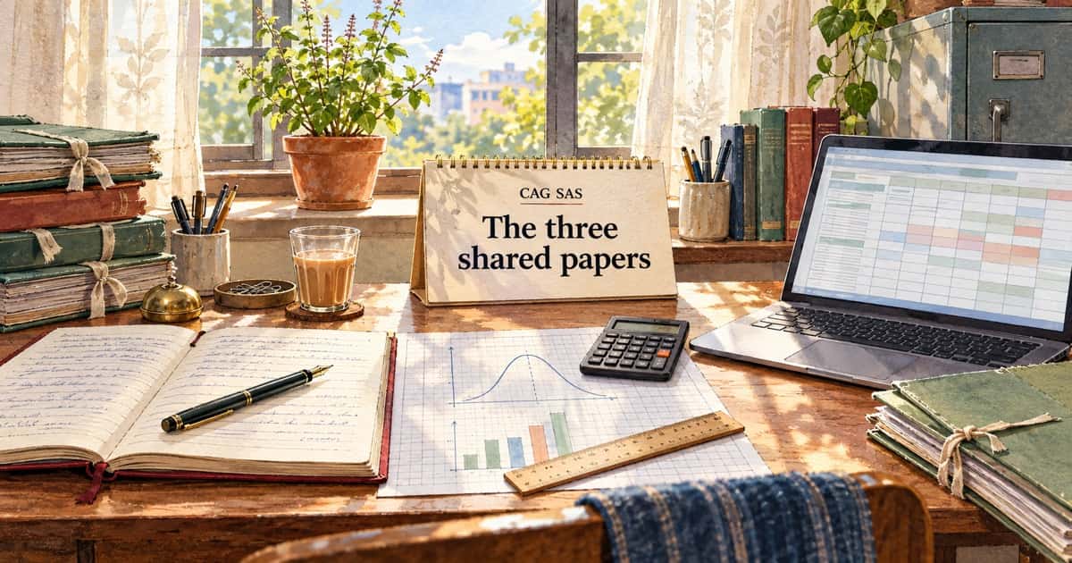 SAS Common Papers PC-1, PC-2, PC-3: Marks Split and a Study Plan