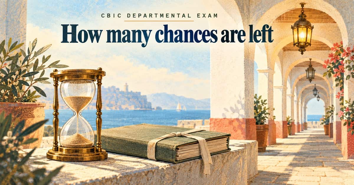 Failed the CBIC Departmental Exam? Chances, Increments and What Follows