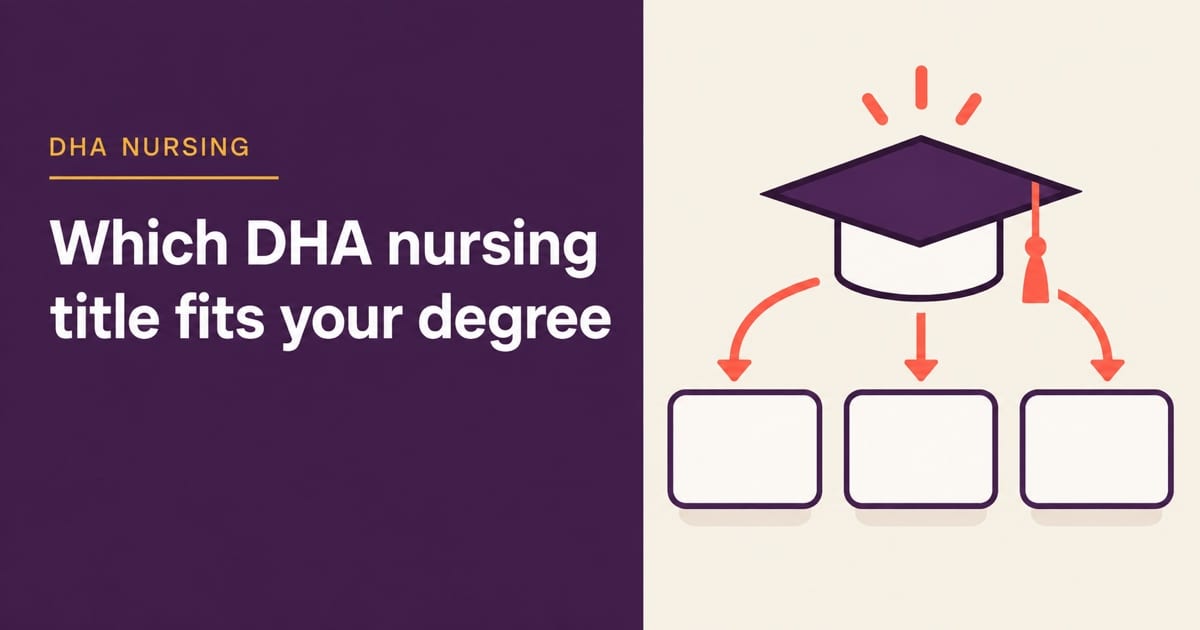 DHA Nurse Eligibility: GNM, B.Sc, Post-Basic and M.Sc Nursing Explained