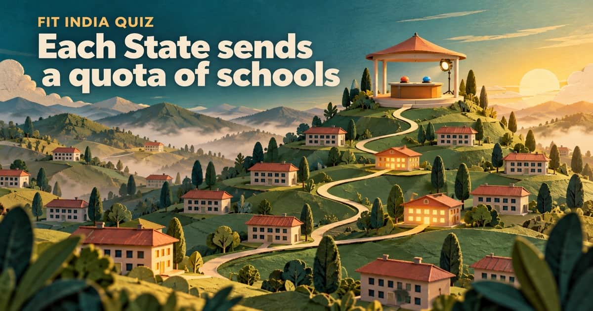 Fit India Quiz State Round: How Many Schools Each State Sends