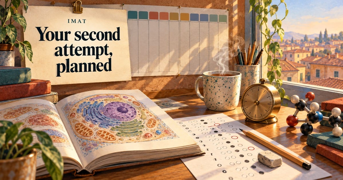 IMAT 2027 Retake: Plan Your Second Attempt From Your 2026 Score