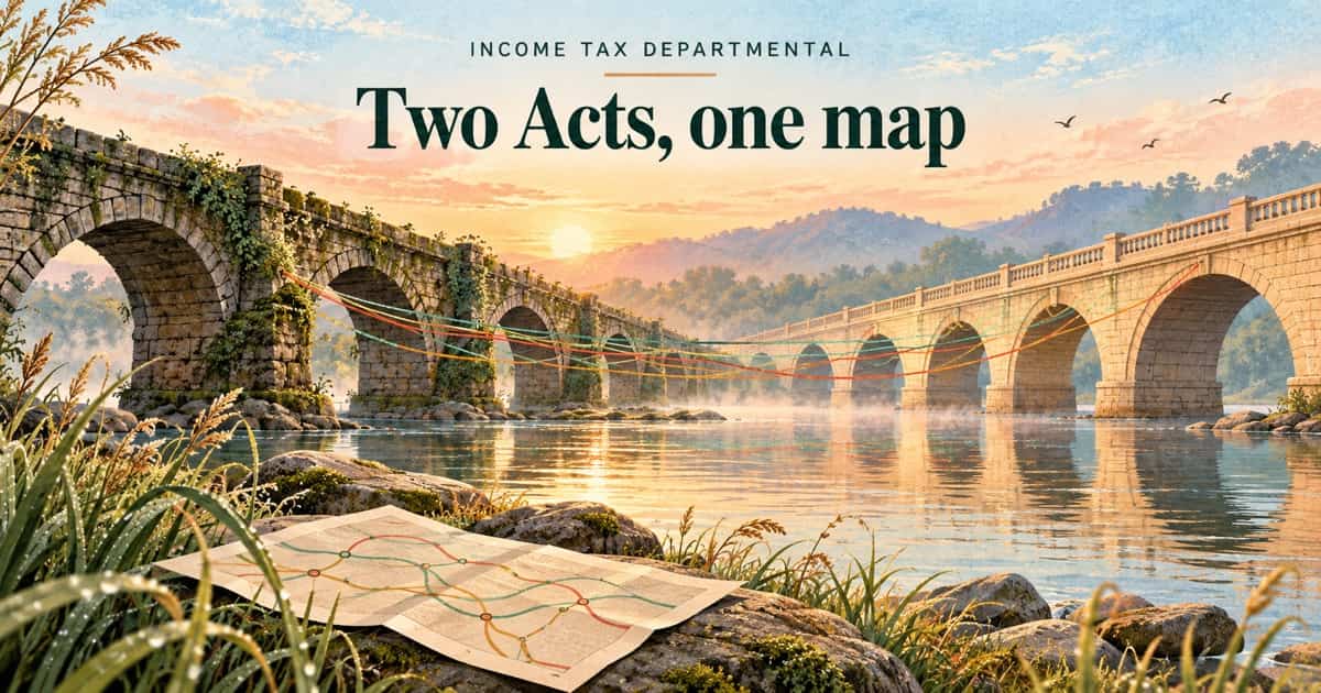 Income Tax Inspector Exam Syllabus: The 1961-to-2025 Act Chapter Map