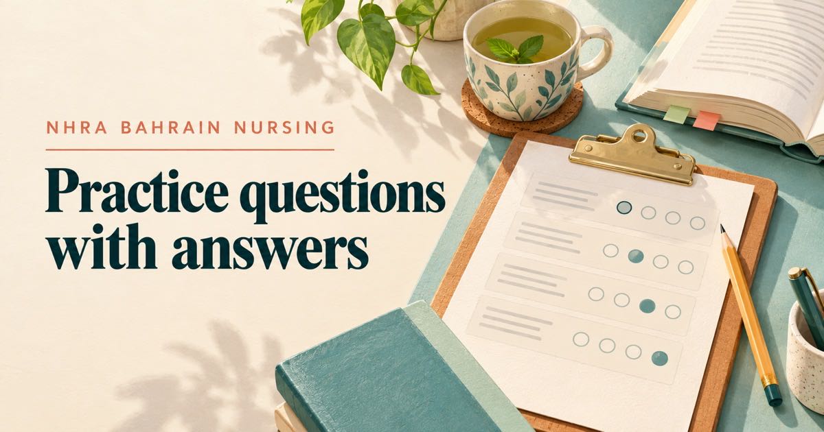 NHRA Nursing Exam Questions: Free Practice Questions with Answers