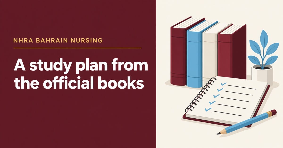 NHRA Nursing Exam Preparation: The Official Books and an 8-Week Plan