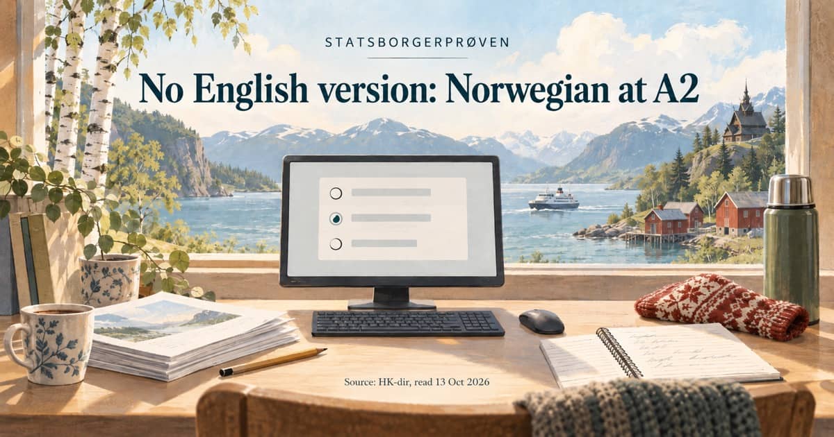 Norway Citizenship Test: 15 Practice Questions With English Translation