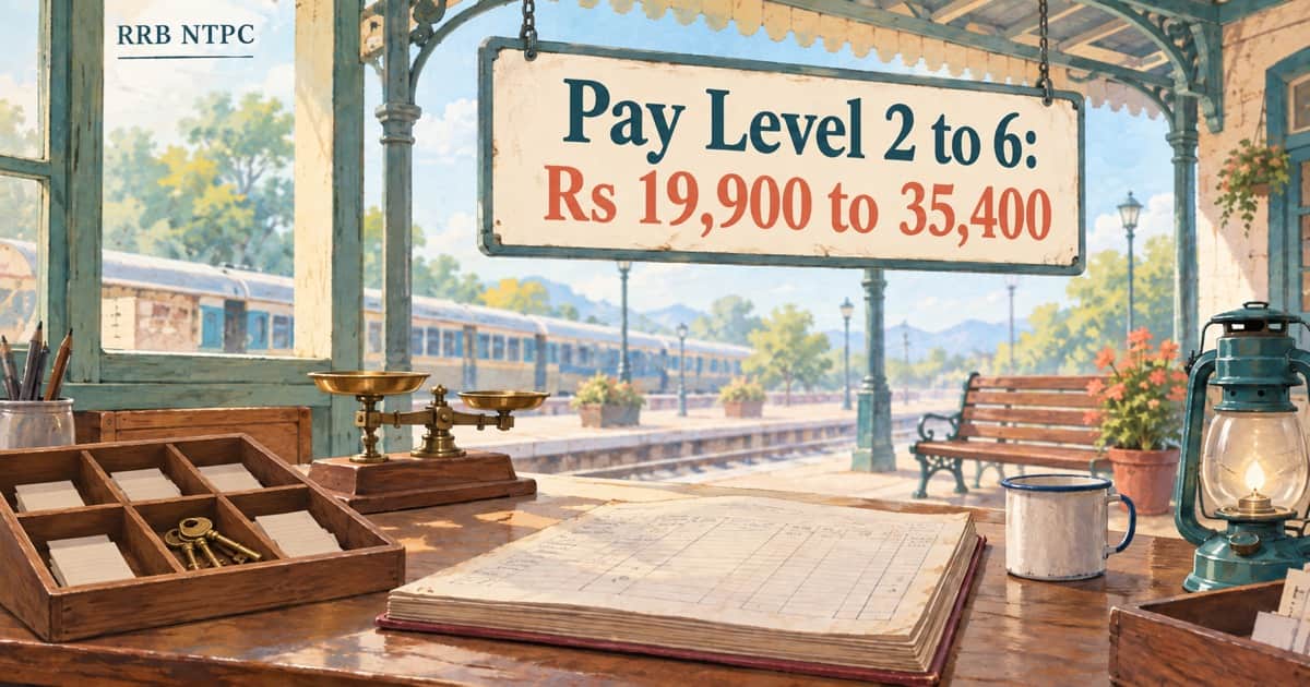 RRB NTPC Salary: Pay Level 2 to 6, DA at 60%, HRA and In-Hand Pay