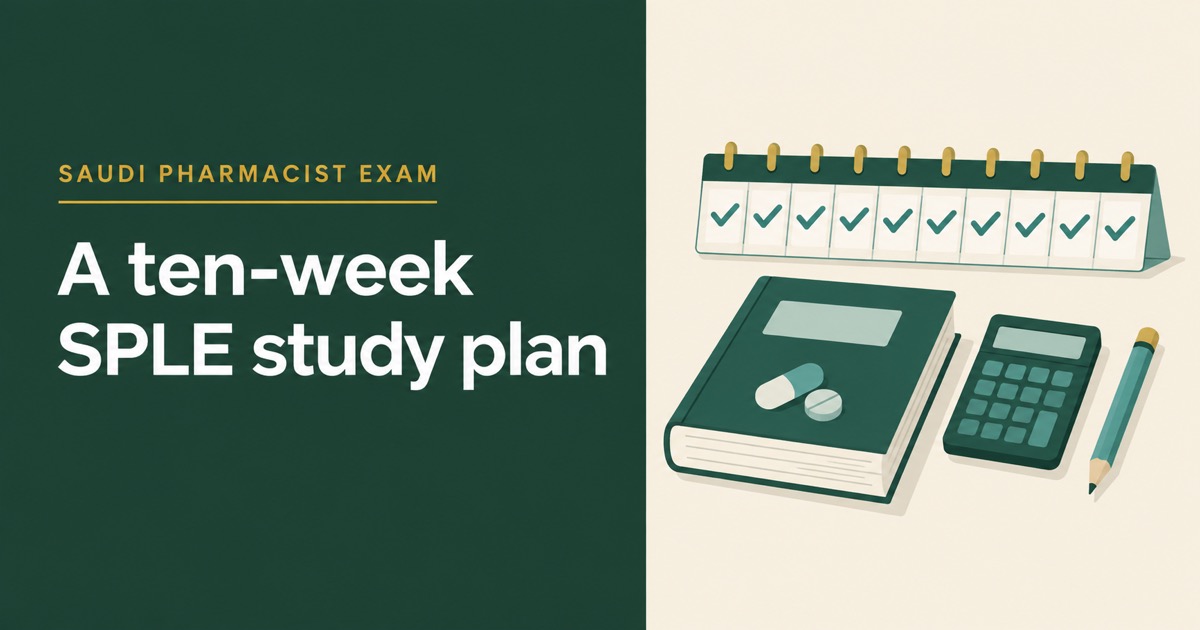 SPLE Study Plan: 10 Weeks Built on the 10/35/20/35 Blueprint