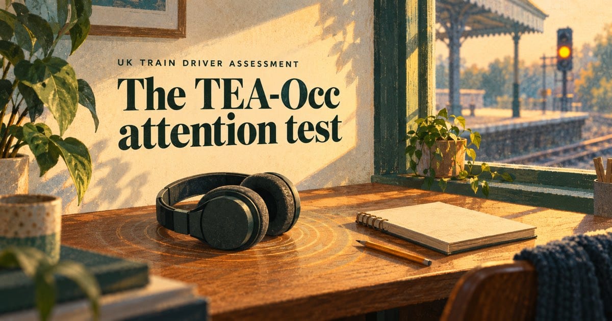 TEA-Occ Test for Train Drivers: What It Is and How to Prepare