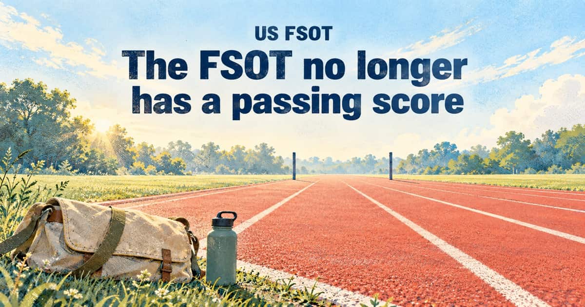 FSOT Scoring 2026: No Passing Score, Selected on the Highest Scores